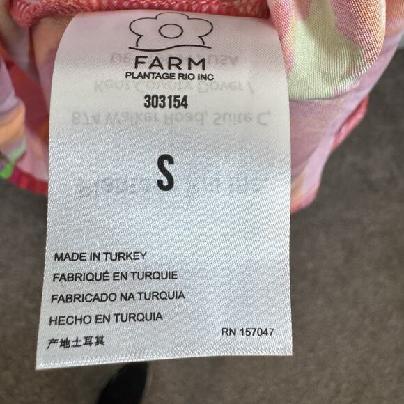 NEW Farm Rio Tropical Print Midi Maxi Dress Cutout Sleeveless Size Small $225 - Picture 16 of 16